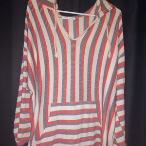 Caution To The Wind Hooded Shirt